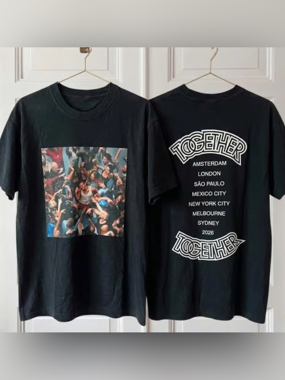 Vintage Black Harry Styles Together Together Tour 2026 T Shirt